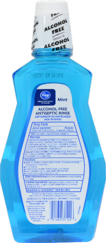 Kroger® Alcohol-Free Mint Antiseptic Mouth Rinse Perspective: back