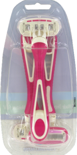 Kroger® Women's 5-Blade Disposable Razors Perspective: back