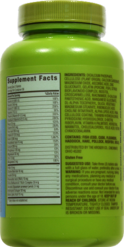 Kroger® Extra Strength Hair Skin & Nails Everyday Health Support Tablets Perspective: back