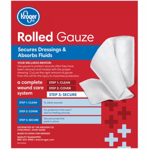 Kroger® Rolled Gauze Perspective: back
