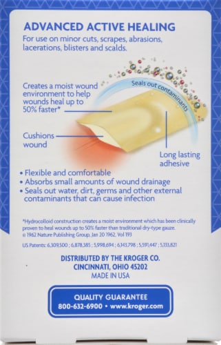 Kroger® Blister Bandages Perspective: back