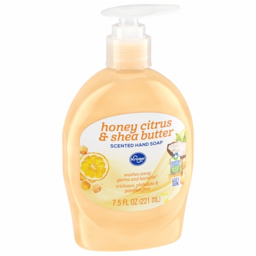 Kroger® Honey Citrus & Shea Butter Liquid Hand Soap Perspective: back