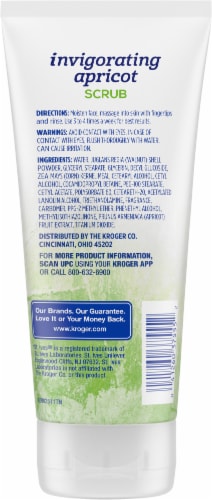 Kroger® Care Scrub Invigorating Apricot Scrub Perspective: back