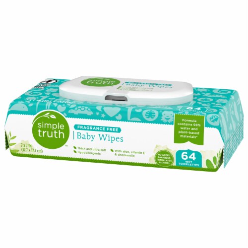 Simple Truth™ Fragrance Free Natural Baby Wipes Perspective: back