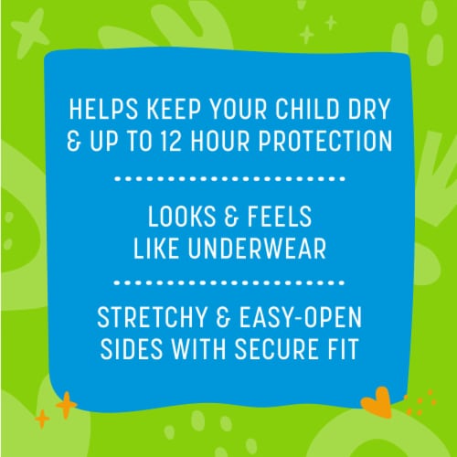 Comforts™ Day & Night 2T-3T Boys Training Pants Perspective: back