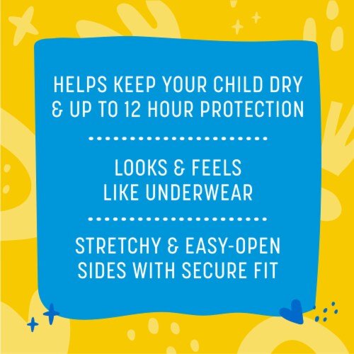 Comforts™ Day & Night 3T-4T Boys Training Pants Perspective: back