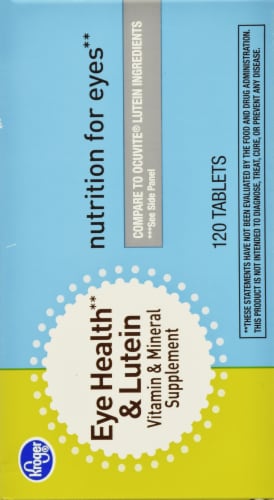 Kroger® Vision Multivitamin Perspective: back