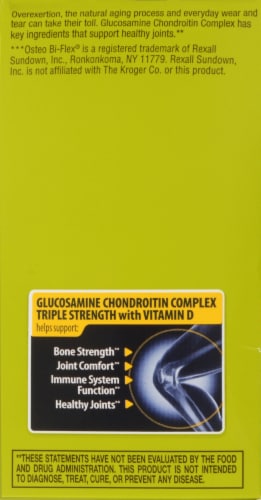 Kroger® Glucosmine Chondroitin Complex Coated Tablets 1500mg Perspective: back