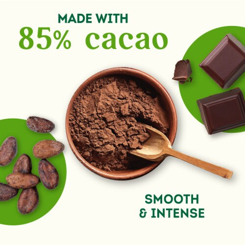 Simple Truth Organic 85% Cacao Fair Trade Dark Chocolate Bar Perspective: back