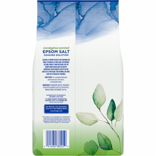 Kroger® Soothe Eucalyptus Epsom Salt Perspective: back