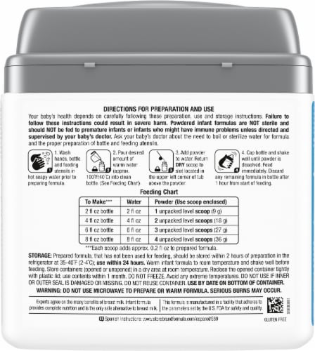 Comforts™ Advantage Premium™ Big Deal! Infant Formula Perspective: back