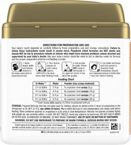 Comforts™ Sensitivity Premium™ Big Deal! Infant Formula Perspective: back