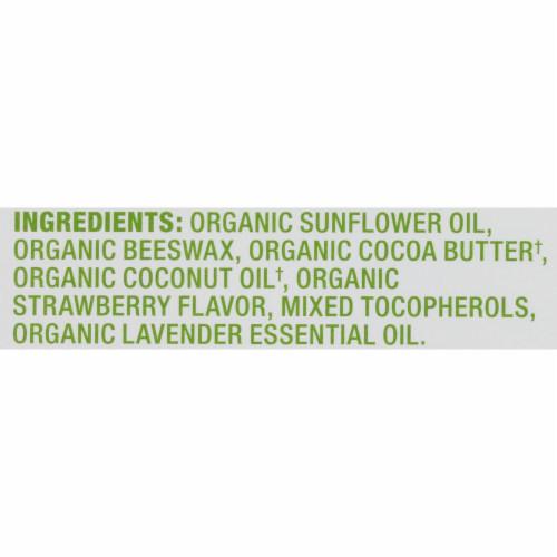 Simple Truth Organic™ Strawberry Lavender Moisturizing Lip Balm Perspective: back