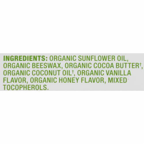 Simple Truth Organic™ Honey Vanilla Moisturizing Lip Balm Perspective: back