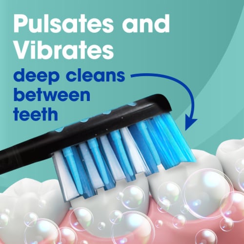 Kroger® VibraClean® Deep Cleaning Toothbrush with Medium Bristles Perspective: back