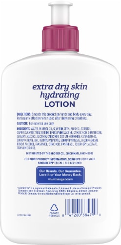 Kroger® Care Replenish Body Lotion for Extra Dry Skin with Vitamin B5 + E Perspective: back