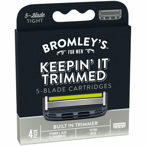 Bromley's™ For Men Keepin' It Trimmed 5-Blade Cartridges Perspective: back