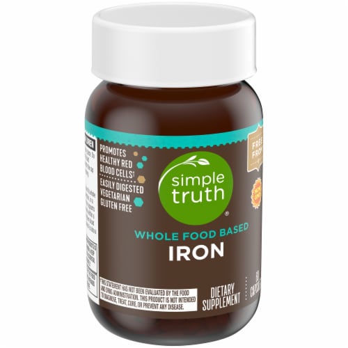 Simple Truth® Iron Capsules Perspective: back