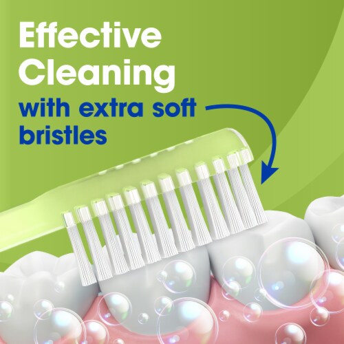 Kroger® SmartGrip® Sensitive Toothbrushes with Extra Soft Bristles Perspective: back