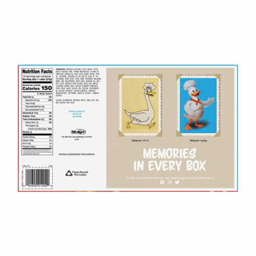 Drake's Coffee Cakes, 6 boxes, 48 Individually Wrapped Breakfast Pastries, Cinnamon Perspective: back