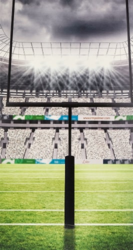 Palmer® Hollow Milk Chocolate Football Perspective: back