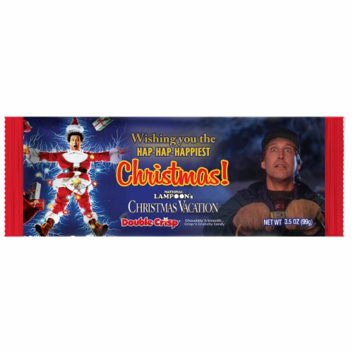 R.M. Palmer National Lampoon's Christmas Vacation Crisp 'n Crunchy Chocolate Bar Perspective: back