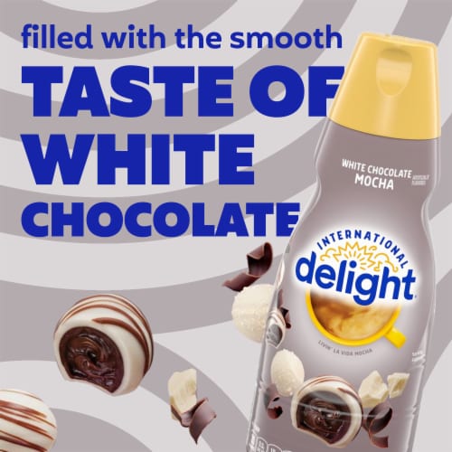 International Delight® White Chocolate Mocha Coffee Creamer Perspective: back