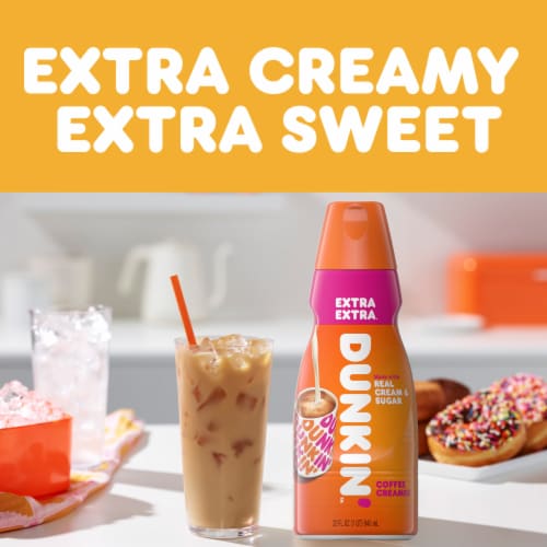 Dunkin’ Extra Extra Coffee Creamer Bottle