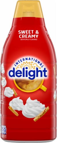 International Delight® Cold Stone Creamery® Sweet Cream Coffee Creamer Perspective: back