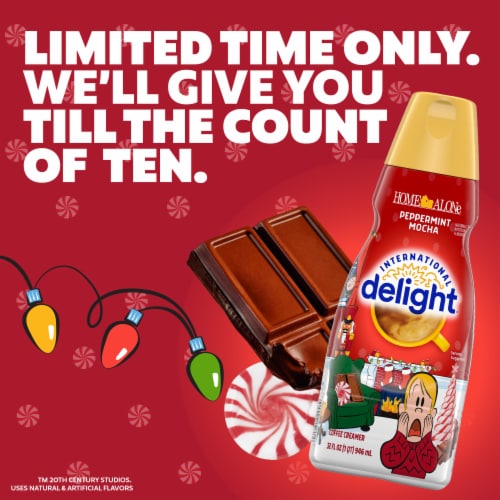International Delight Peppermint Mocha Coffee Creamer Perspective: back