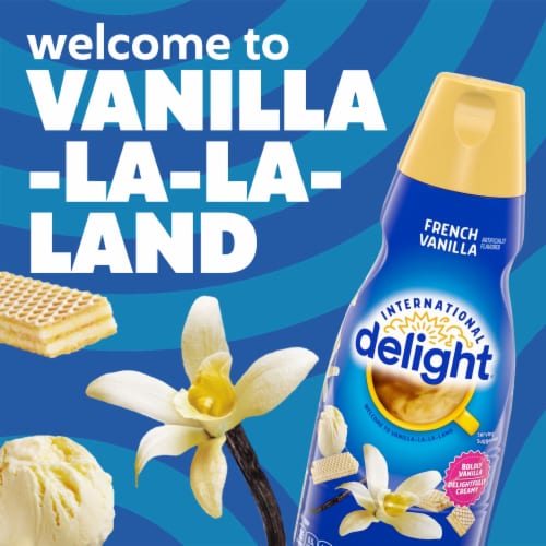 International Delight French Vanilla Coffee Creamer Perspective: back