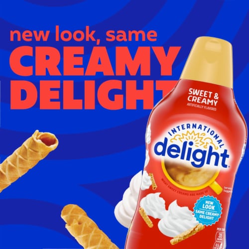 International Delight® Sweet & Creamy Coffee Creamer Perspective: back