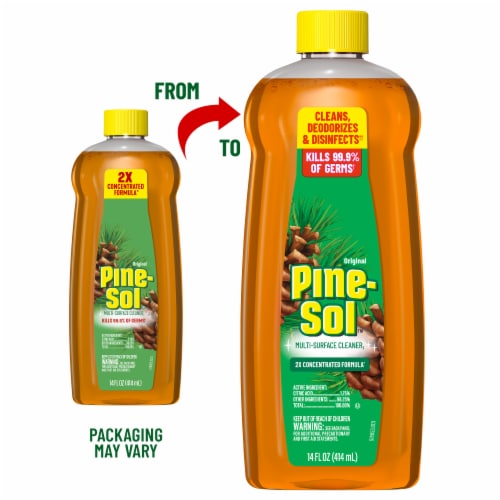 Pine-Sol Pine Multi-Surface Floor Cleaner Original Perspective: back