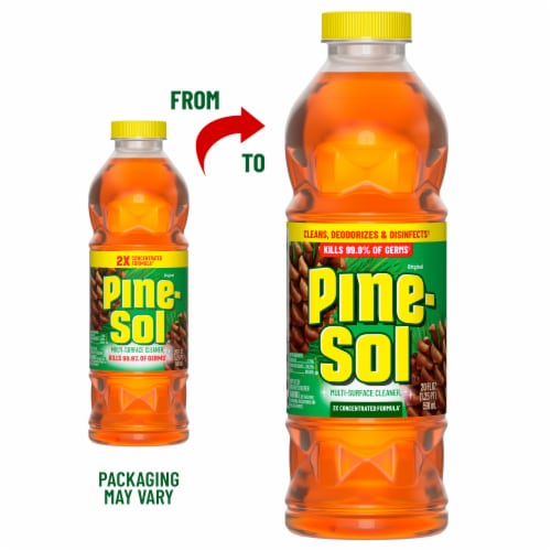 Pine-Sol Pine Multi-Surface Floor Cleaner Original Perspective: back