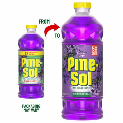 Pine-Sol Multi-Surface Floor Cleaner Lavender Clean Perspective: back