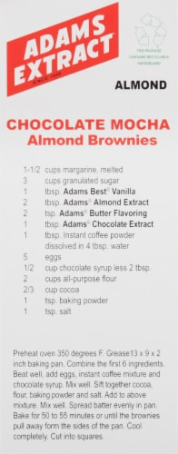 Adams Extract® Pure Almond Extract Perspective: back