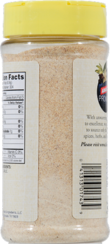 Adams Granulated Garlic Powder Perspective: back