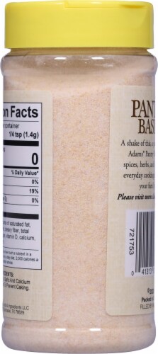 Adams® Garlic Salt Perspective: back