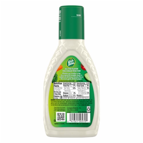 Wish-Bone Ranch Salad Dressing Perspective: back
