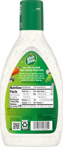 Wish-Bone® Chunky Blue Cheese Salad Dressing Perspective: back