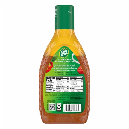 Wish-Bone Italian Salad Dressing Perspective: back