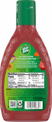 Wish-Bone® Russian Salad Dressing Perspective: back
