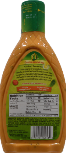 Wish-Bone Thousand Island Dressing Perspective: back