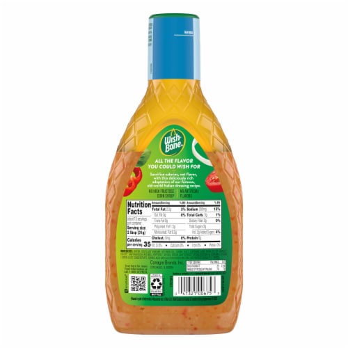 Wish-Bone® Light Italian Salad Dressing Perspective: back