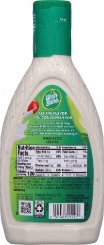 Wish-Bone® Avocado Ranch Dressing Perspective: back