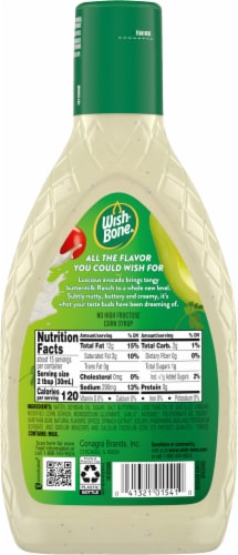 Wish-Bone® Avocado Ranch Dressing Perspective: back