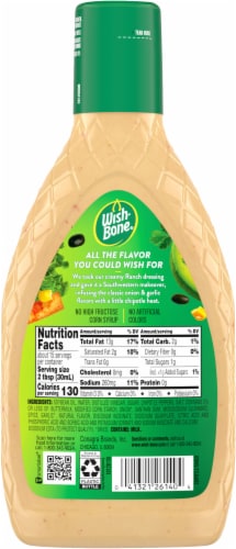 Wish-Bone® Chipotle Ranch Salad Dressing Perspective: back