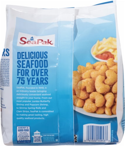 SeaPak Shrimp Poppers Perspective: back