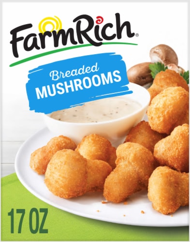 Farm Rich Crispy Breaded Mushrooms Perspective: back