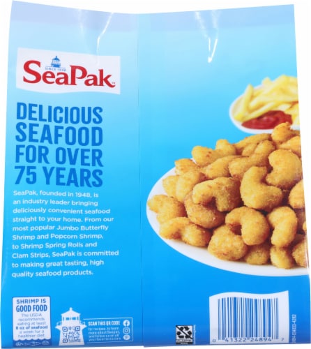 SeaPak™ Crunchy Shrimp Poppers Perspective: back